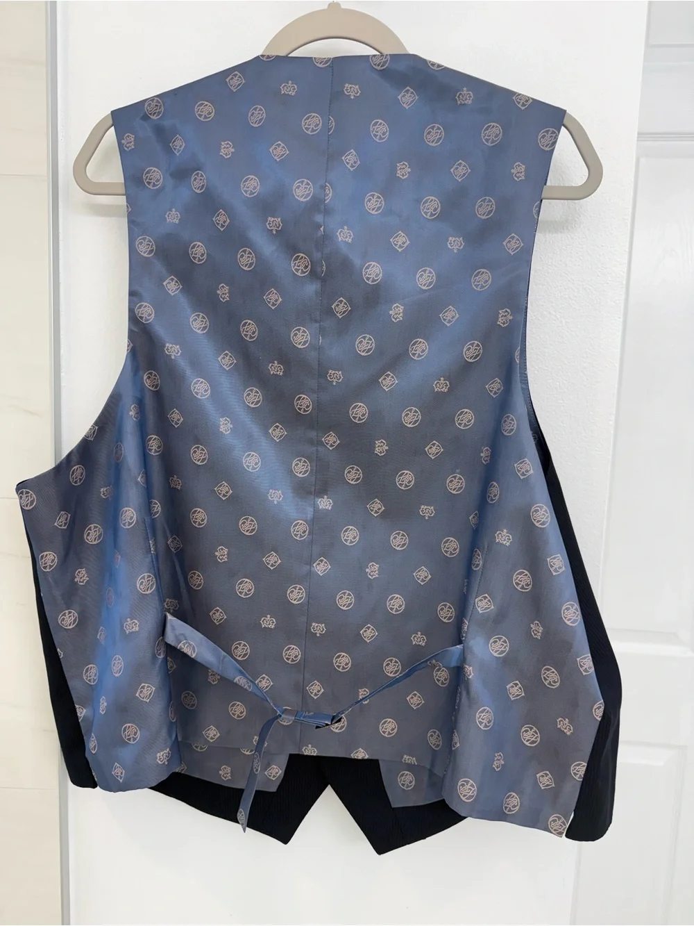 Sean John Navy Blue Suit Vest Size XL NWT
